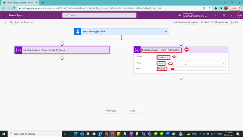 Usage of First & Last Function in Power Automate